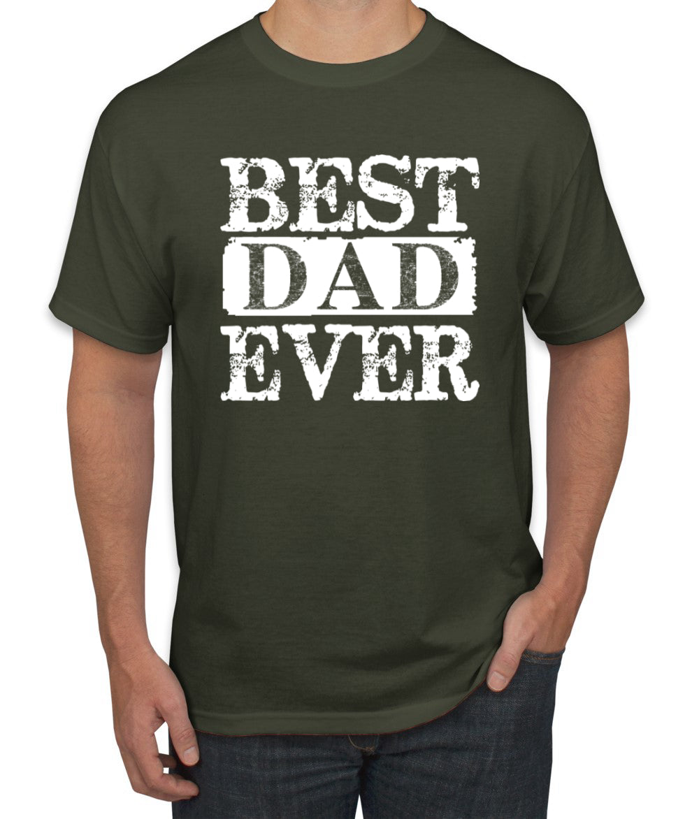 Best Dad Ever Apron Gift Ideas for Dads Father's Day Men's T-Shirt