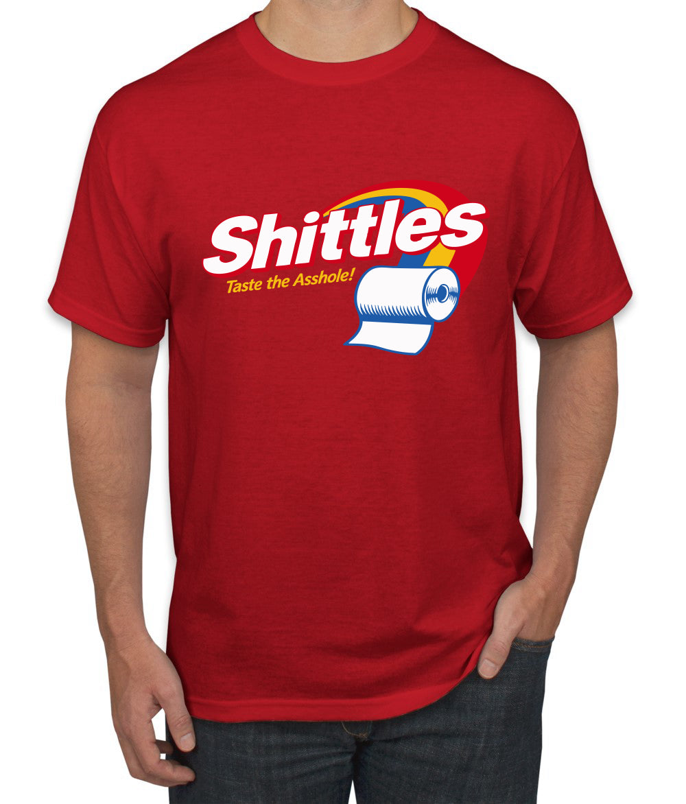Shittles Parody Humor Men's T-Shirt