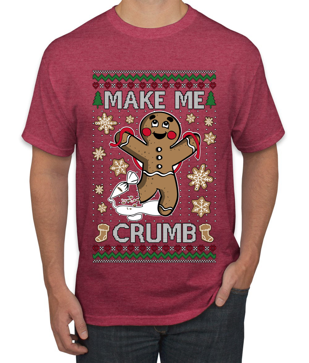 Make Me Crumb, Ugly Christmas Sweater Unisex Men's T-Shirt