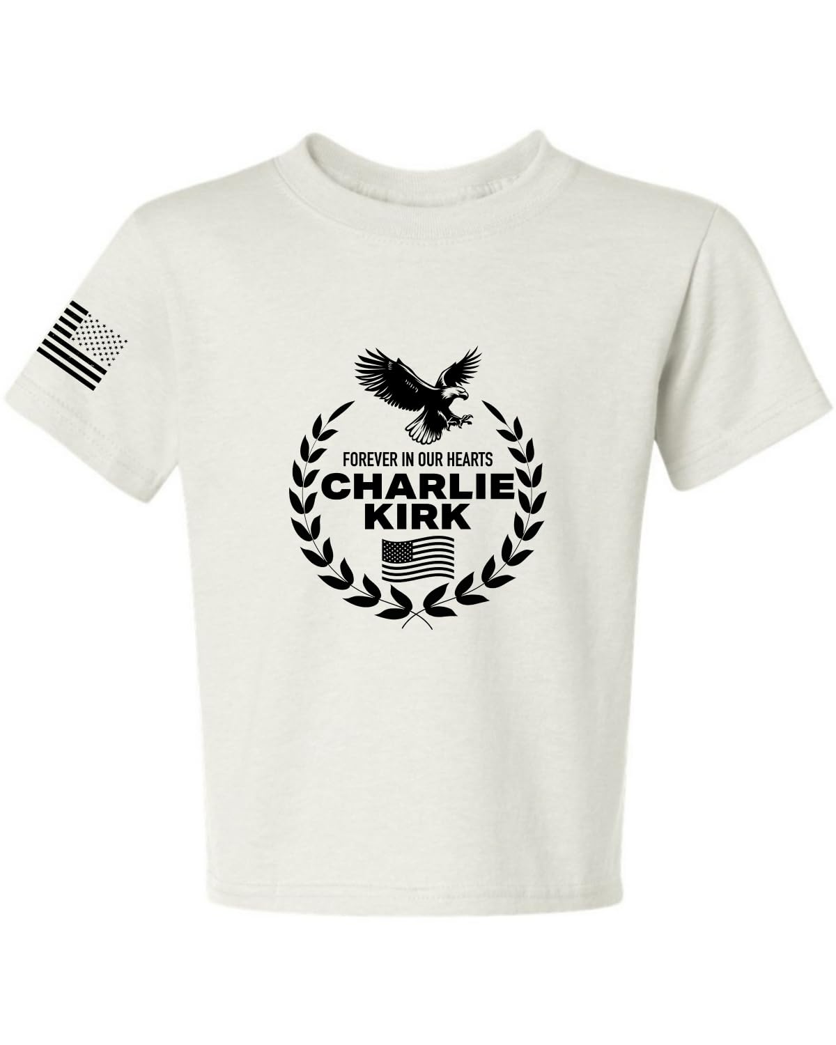 Freedom God Family Patriotism Shirt, Christian Conservative Unisex Tee for Boys Girls Youth T-Shirt