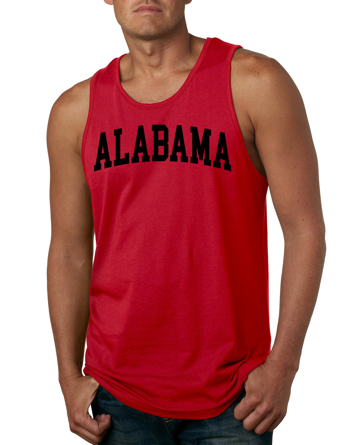 State of Alabama College Style Fashion Mens Tank Top