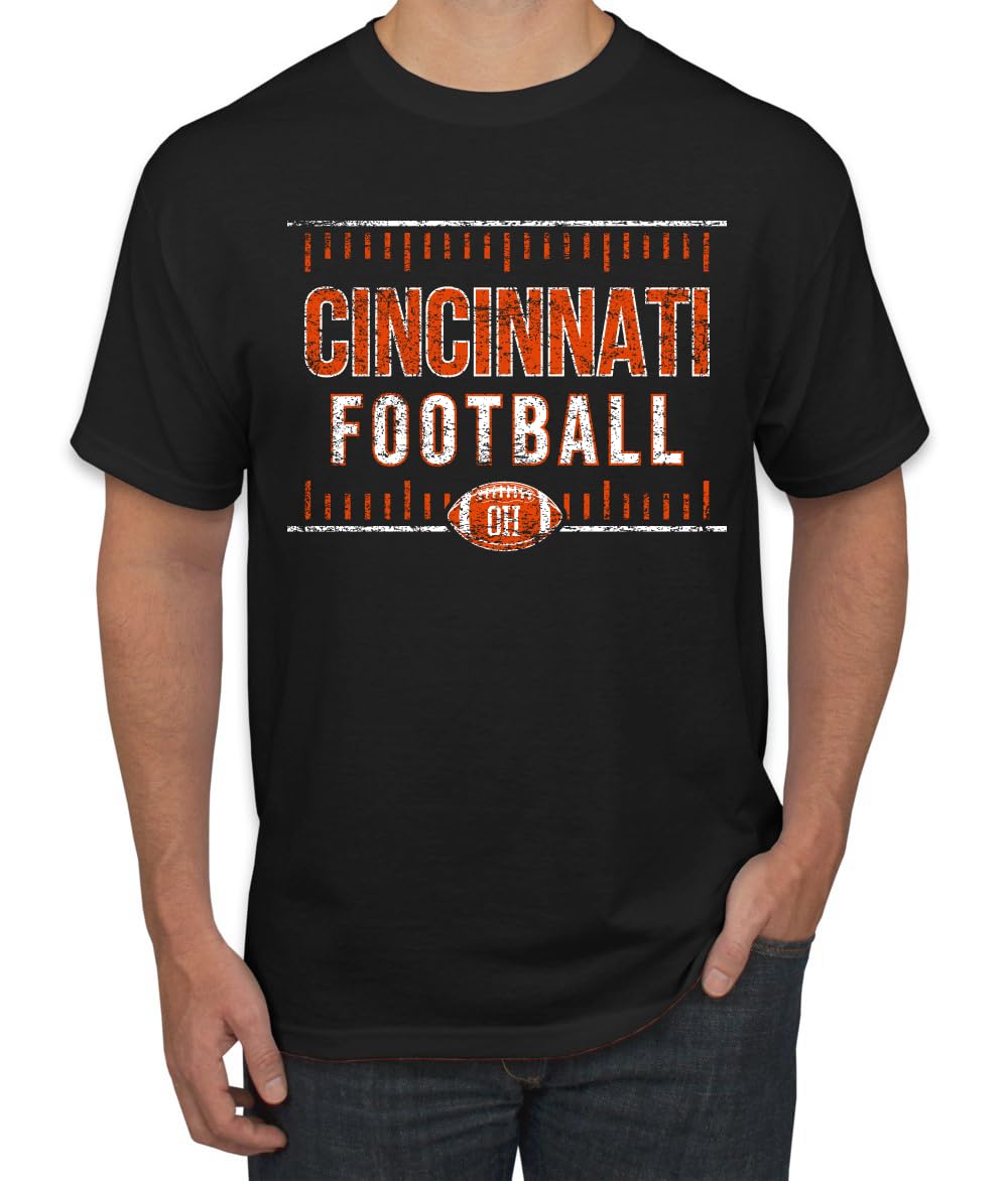 Cincinnati Fan Fantasy Football Sports Men's T-Shirt
