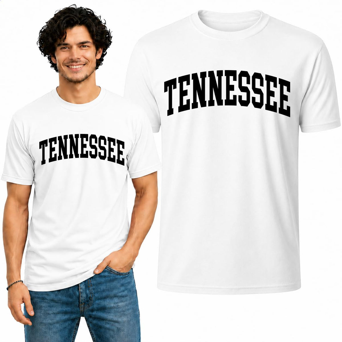State of Tennessee College Style Fashion Men's T-Shirt