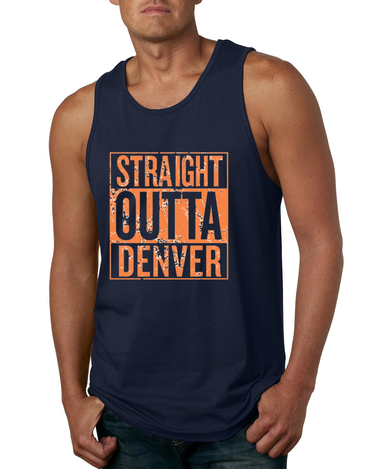 Denver Fan | DEN Fantasy Football Sports Mens Tank Top