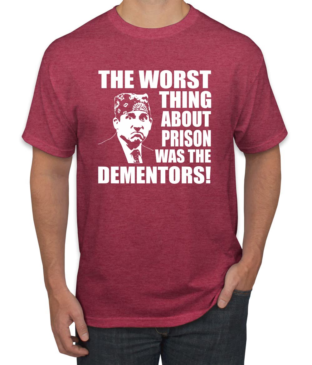 Prison Mike Dementors Quote Office Men's T-Shirt