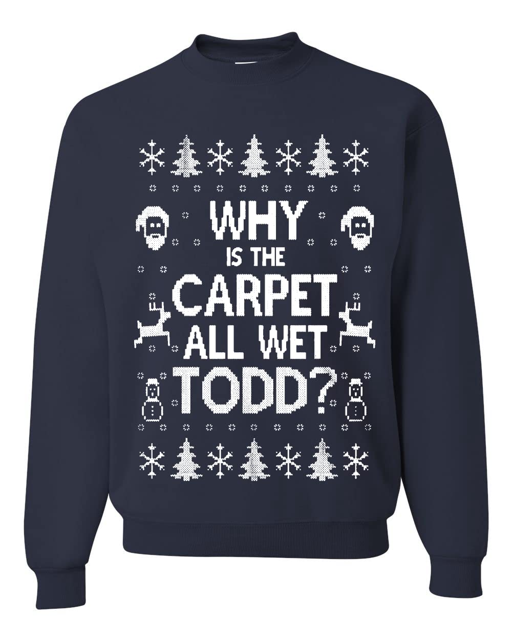 I Don't Know Margo Ugly Christmas Sweater Unisex Crewneck Sweatshirt