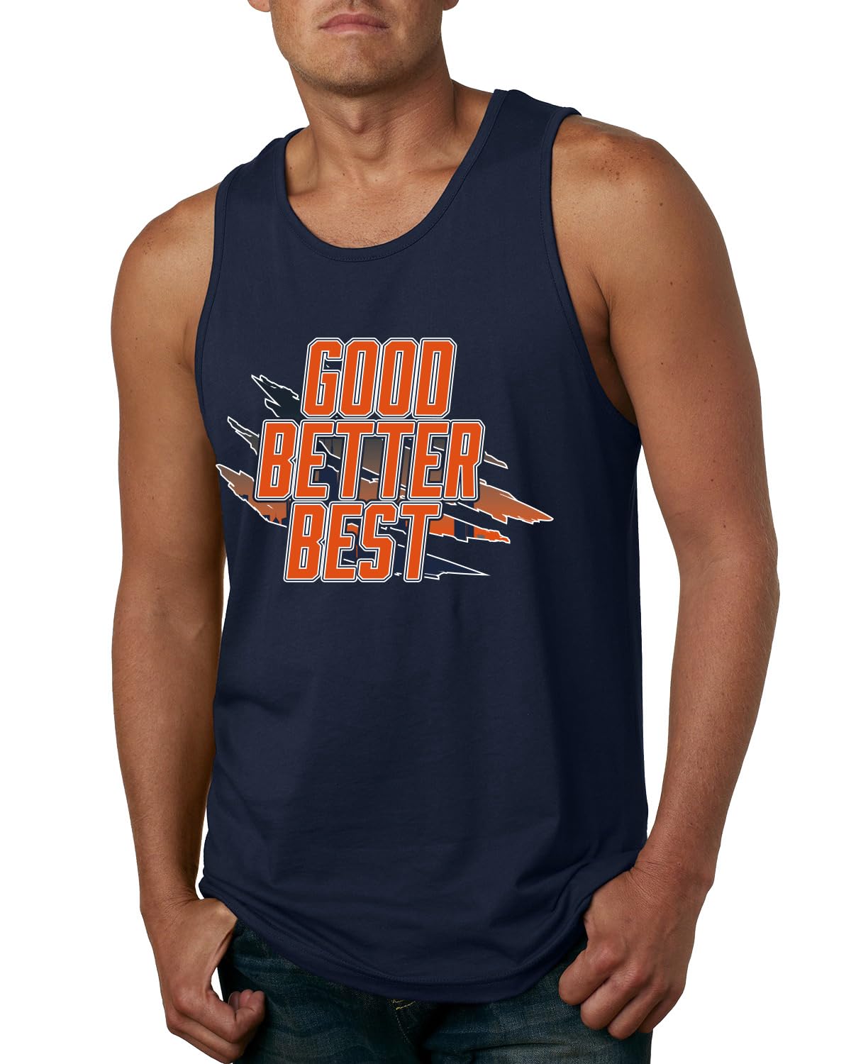 Chicago Fan | CHI Hometown City Fantasy Football Sports Mens Tank Top