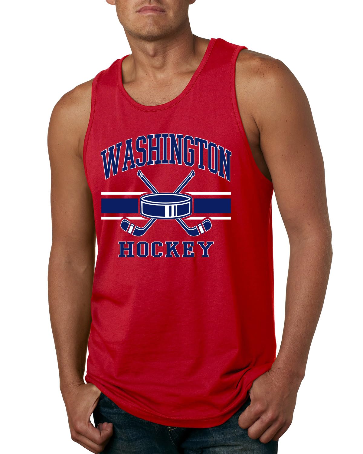 Hometown Fan Team Pride | Fantasy Hockey Fans Sports Mens Tank Top