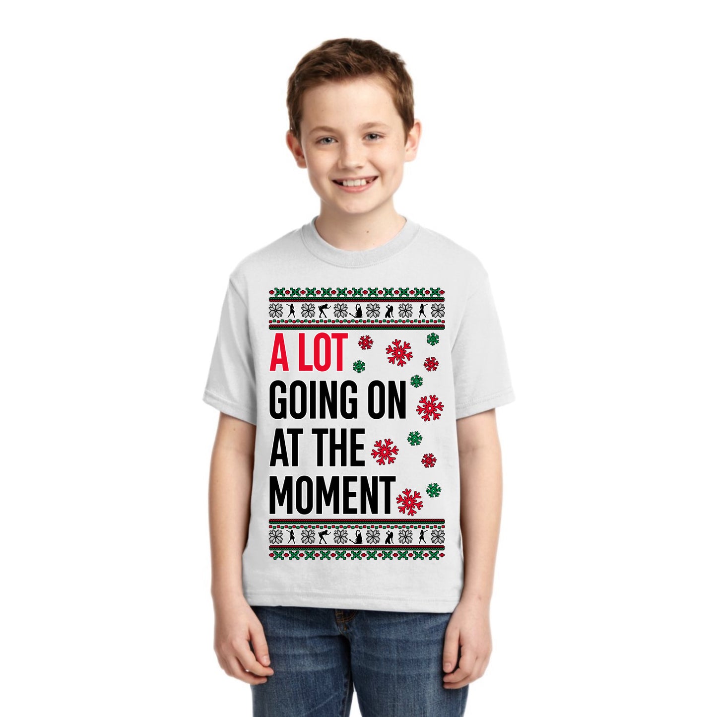 In My Era Movie Christmas Outfit Ugly Christmas Sweater Unisex Boys Girls Graphic Youth T-Shirt