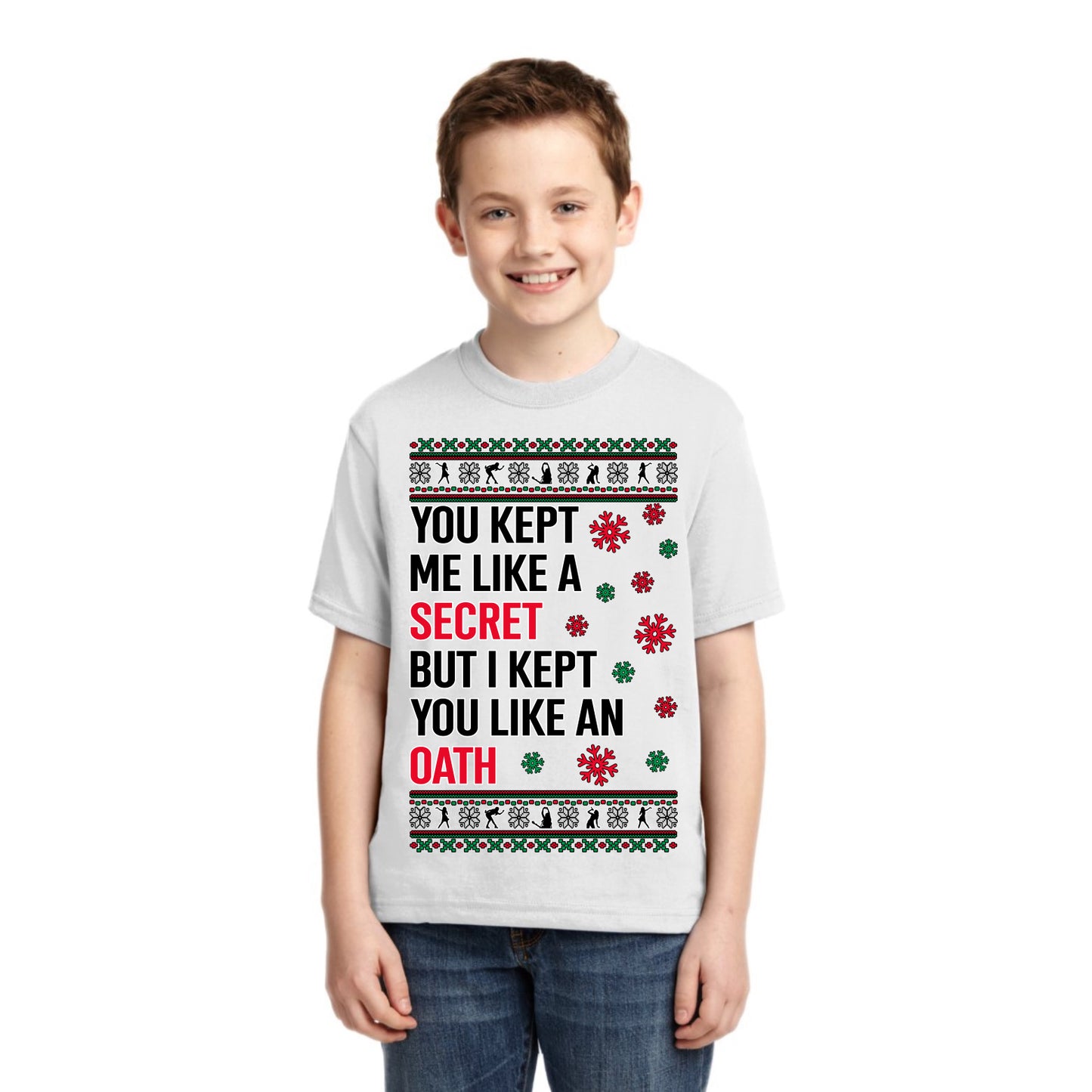 In My Era Movie Christmas Outfit Ugly Christmas Sweater Unisex Boys Girls Graphic Youth T-Shirt