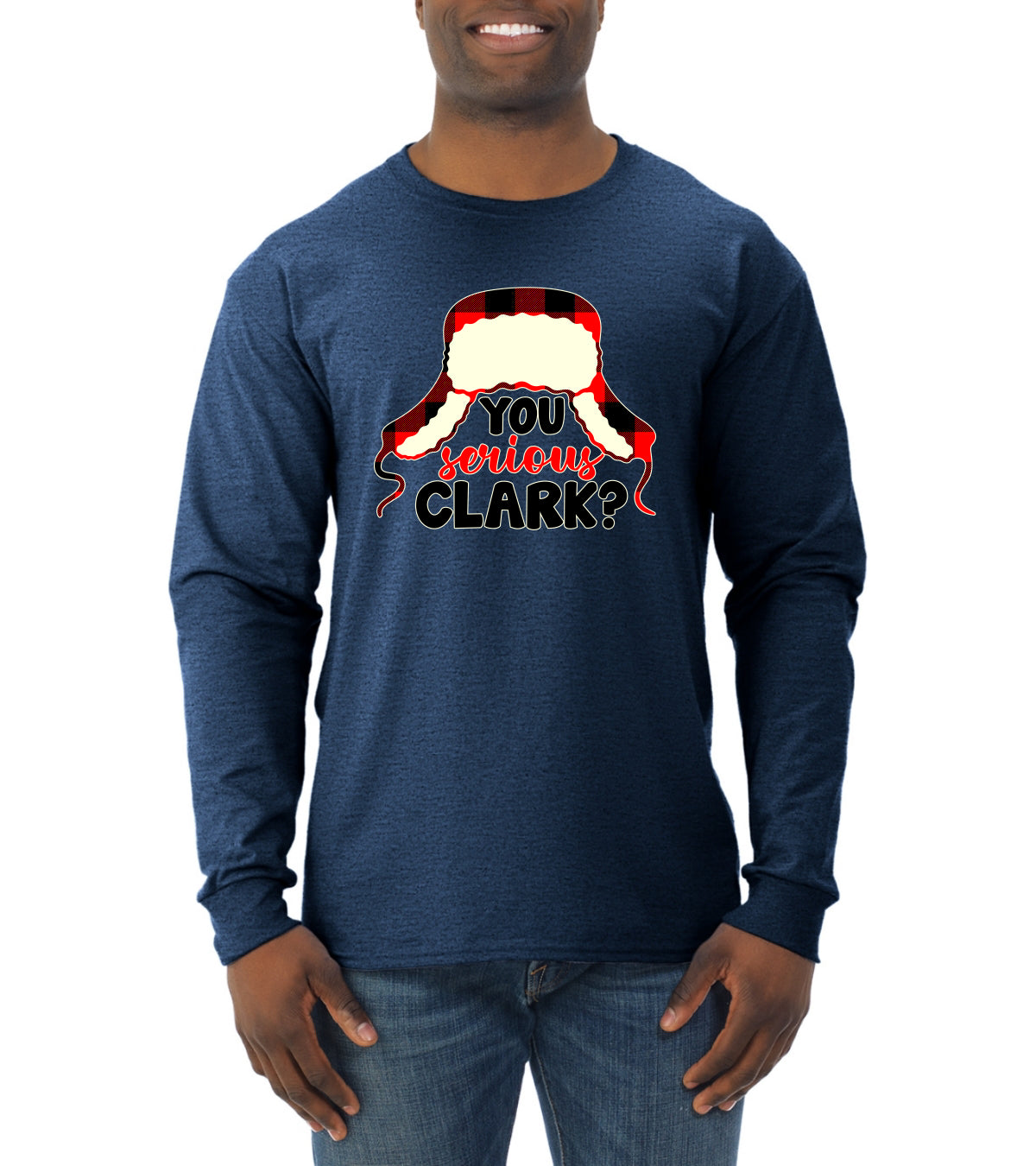 You Serious Clark? Christmas Mens Long Sleeve Shirt