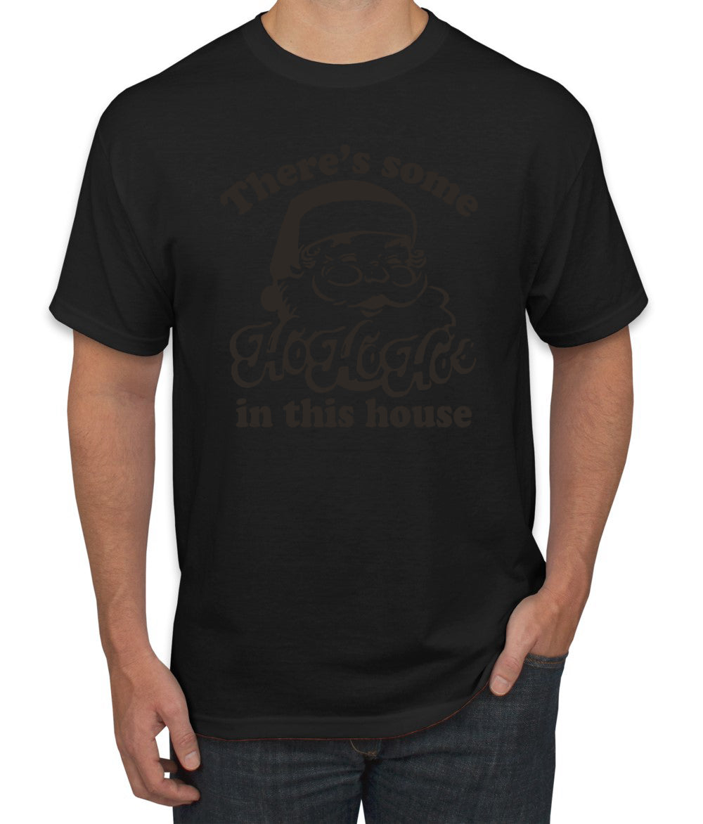 Theres some Ho Ho Ho in this House Ugly Christmas Sweater Men's Graphic T-Shirt