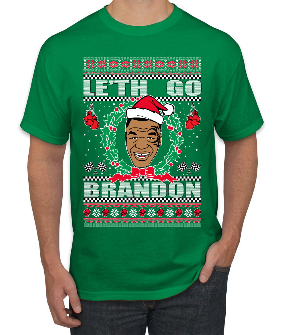 Le'th Go Brandon Ugly Christmas Sweater Men's Graphic T-Shirt
