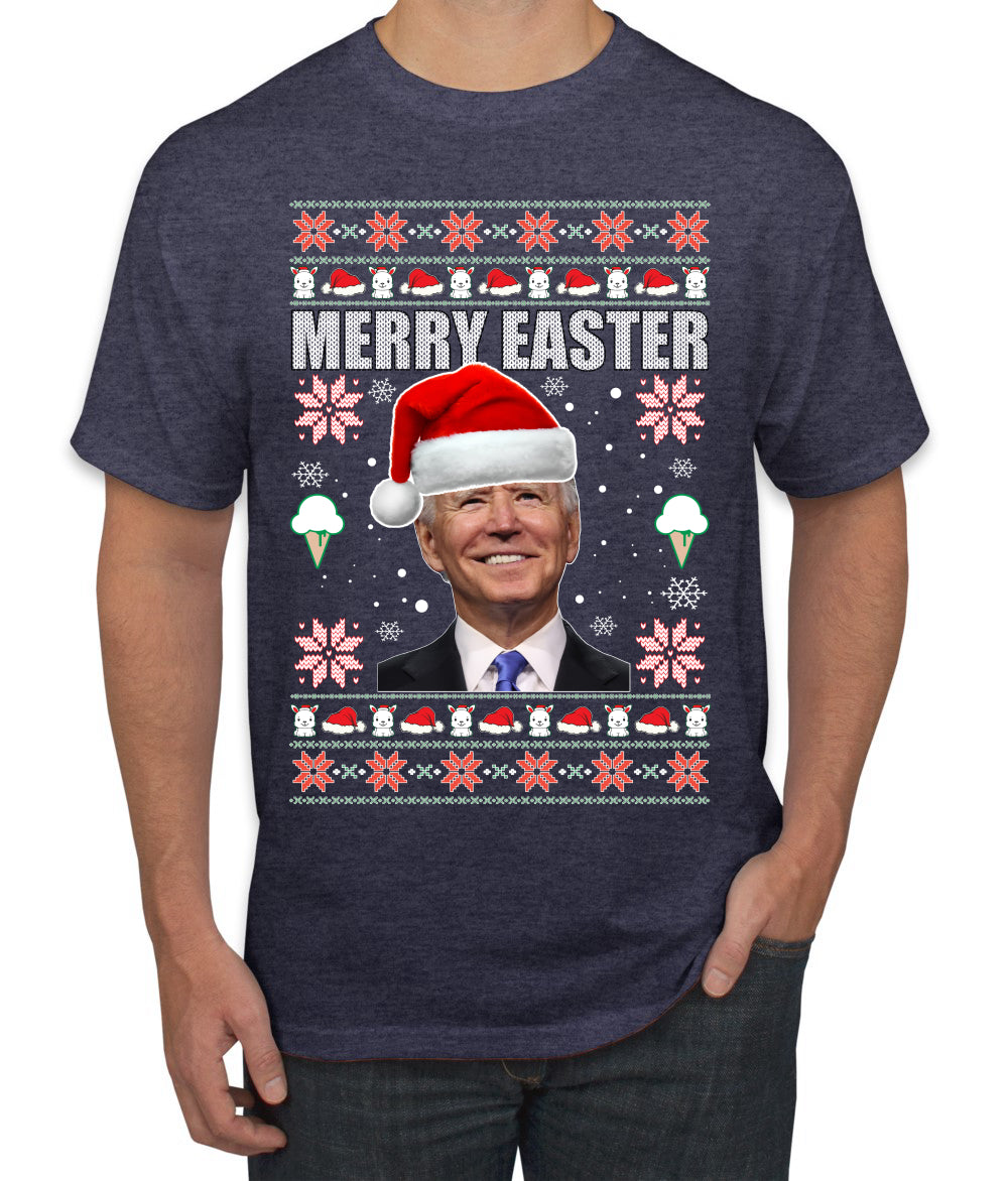 Merry Easter Christmas Men's Graphic T-Shirt