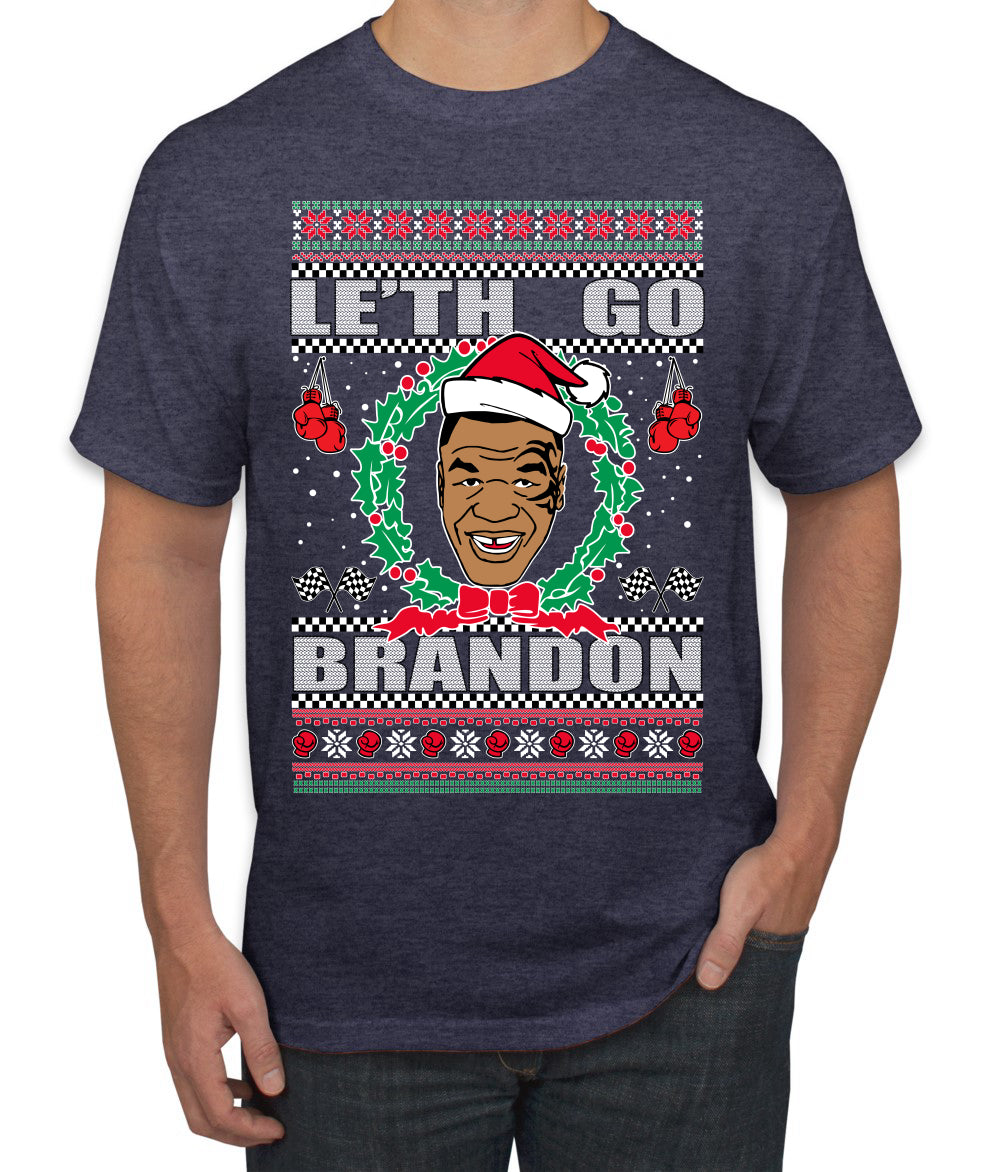 Le'th Go Brandon Ugly Christmas Sweater Men's Graphic T-Shirt
