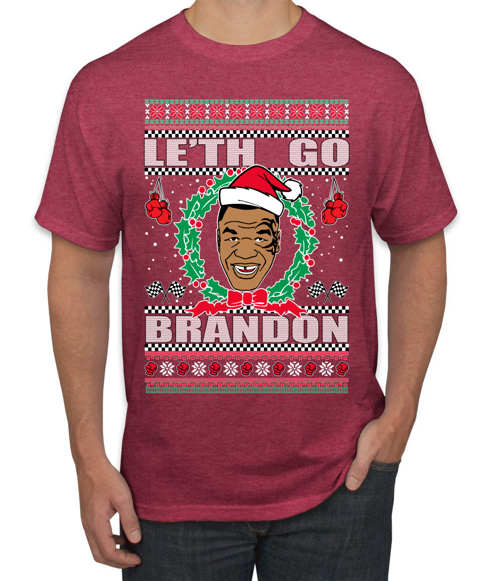 Le'th Go Brandon Ugly Christmas Sweater Men's Graphic T-Shirt
