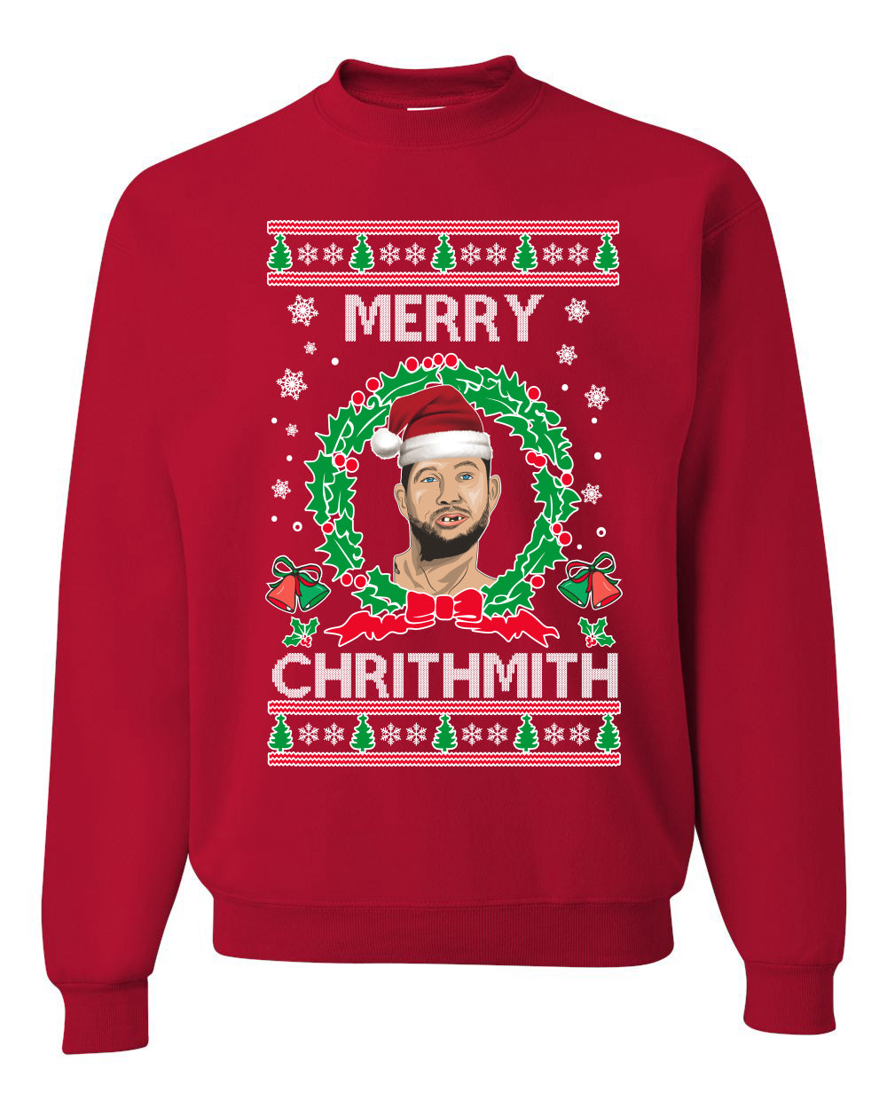 Merry Chrithmith John Finlay Lisp Tiger King Christmas Unisex Crewneck Graphic Sweatshirt