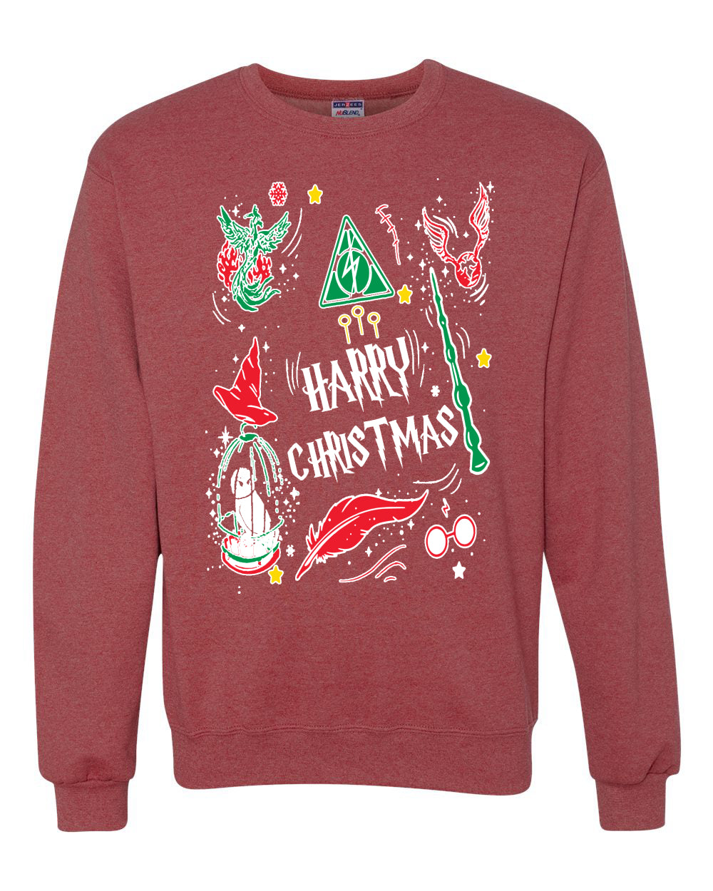 Harry Christmas Ornaments Christmas Unisex Crewneck Graphic Sweatshirt