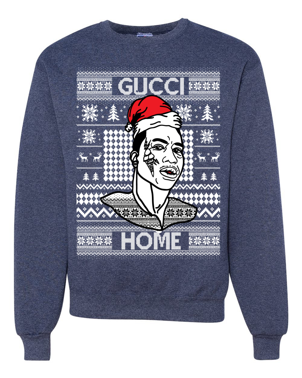 Santa Suite Christmas Ugly Christmas Sweater Unisex Crewneck Graphic Sweatshirt