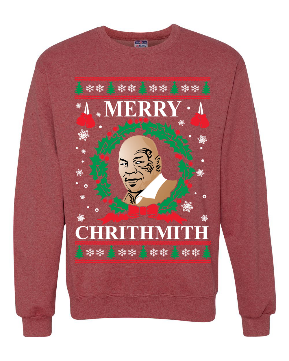 Merry Chrithmith Merry Ugly Christmas Sweater Unisex Crewneck Graphic Sweatshirt