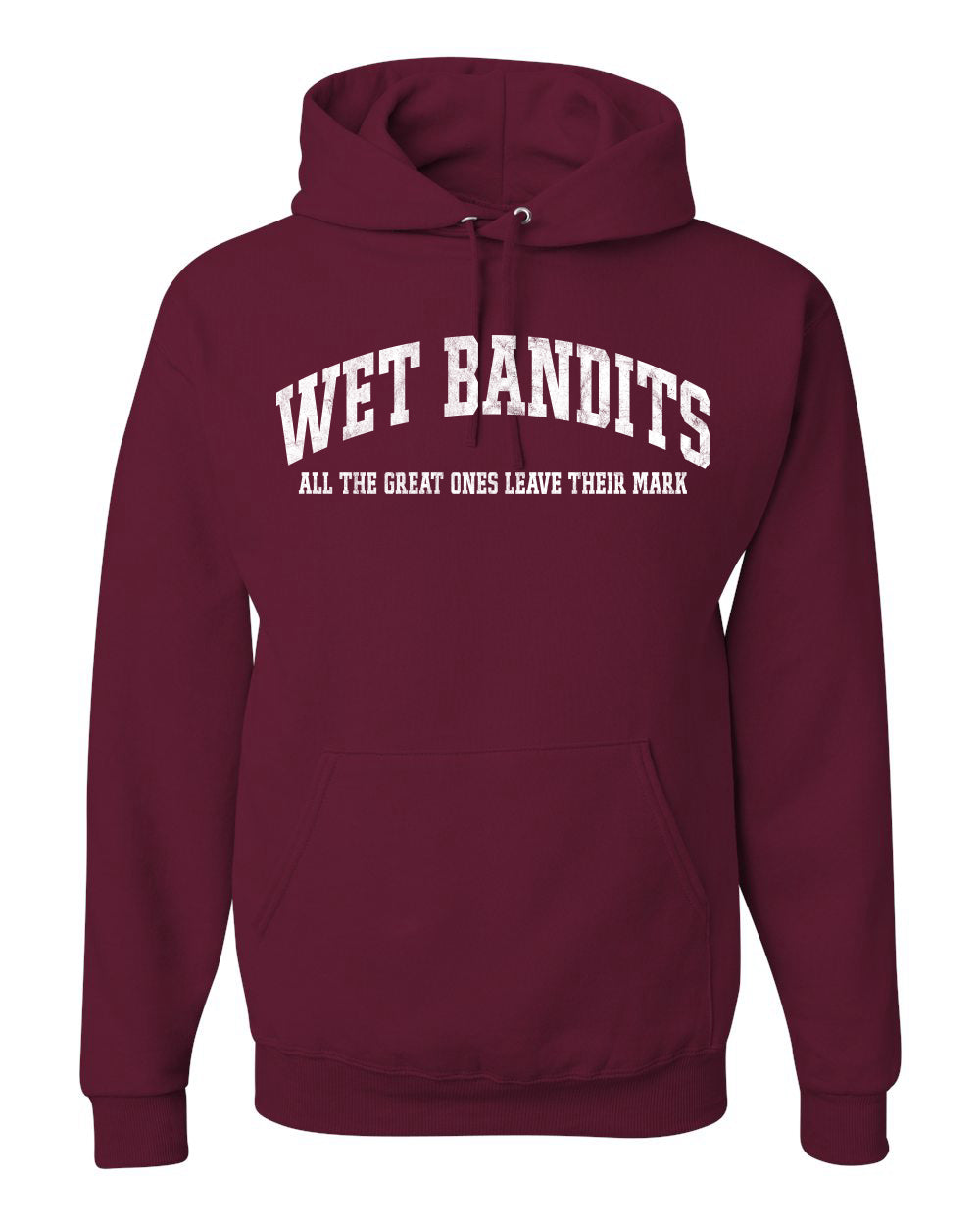 Vintage Movie Quote Wet Bandits Leave They're Mark Christmas Unisex Hoodie Sweatshirt