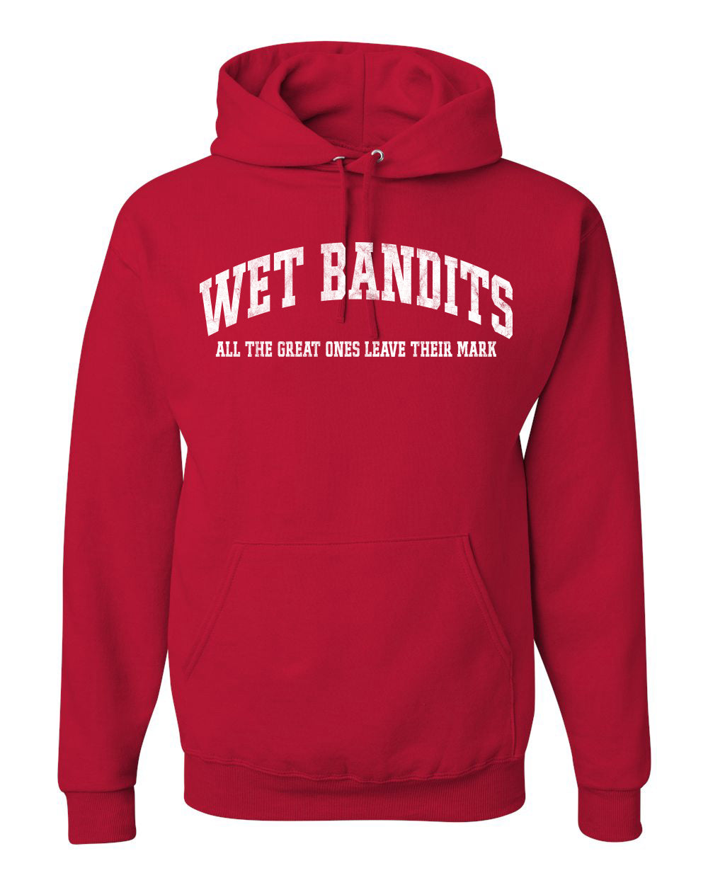 Vintage Movie Quote Wet Bandits Leave They're Mark Christmas Unisex Hoodie Sweatshirt