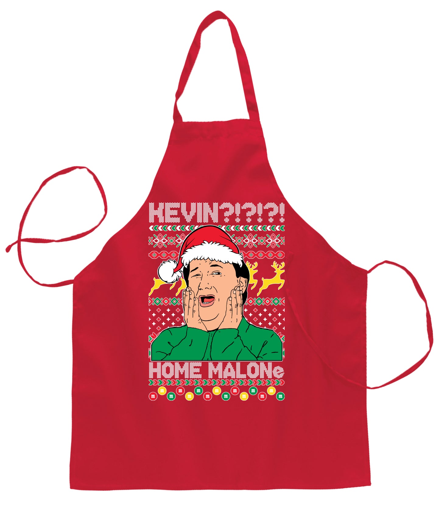 Ugly Ugly Christmas Kevin Home Malone Office Tv Xmas Christmas Ugly Christmas Sweater Ugly Christmas Butcher Graphic Apron for Kitchen BBQ Grilling Cooking