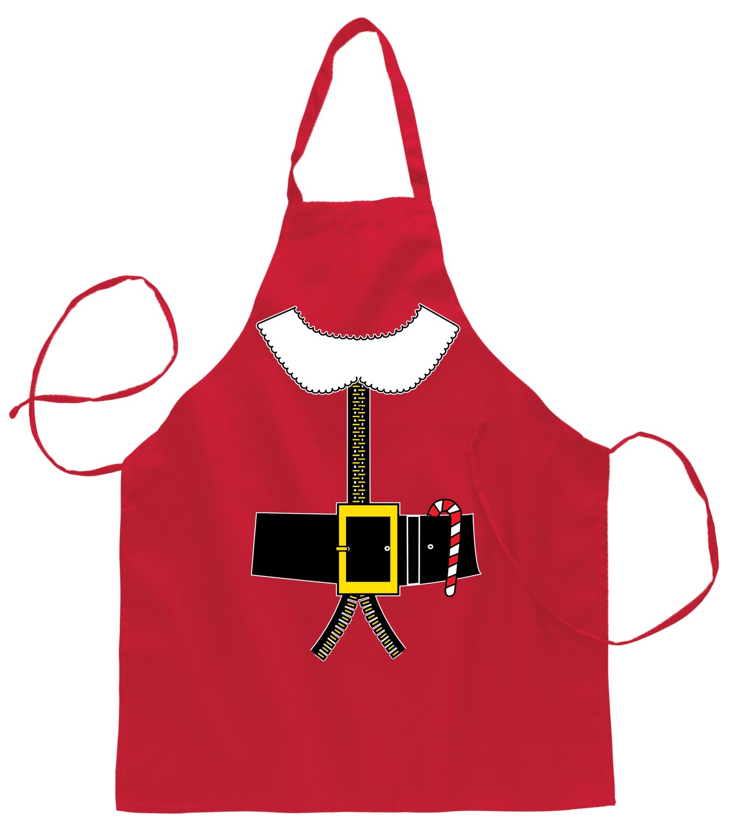 Ugly Ugly Christmas Christmas Belt with Cane Ugly Christmas Sweater Ugly Christmas Butcher Graphic Apron for Kitchen BBQ Grilling Cooking