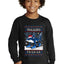 Tralalero Fa La La Brainrot Ugly Christmas Sweater For Kids | Youth Longsleeve Shirt