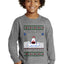Have a Holly Jawlly Christmas, Cute Shark Ugly Christmas Sweater For Kids | Youth Longsleeve Shirt