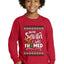 Dear Santa I Was Framed Ugly Christmas Sweater For Kids | Youth Longsleeve Shirt