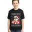 Santa Says 6 7 Numbers Meme Ugly Christmas Sweater For Kids | Unisex Boys Girls Graphic Youth T-Shirt