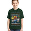 Christmas Brainrot Ugly Christmas Sweater For Kids | Unisex Boys Girls Graphic Youth T-Shirt