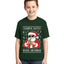 Santa Says 6 7 Numbers Meme Ugly Christmas Sweater For Kids | Unisex Boys Girls Graphic Youth T-Shirt
