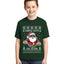 Santa Says 6 7 Meme Ugly Christmas Sweater For Kids | Unisex Boys Girls Graphic Youth T-Shirt