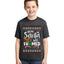 Dear Santa I Was Framed Ugly Christmas Sweater For Kids | Unisex Boys Girls Graphic Youth T-Shirt