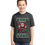 Merry Blitzmas, Football Christmas Sweater Design Ugly Christmas Sweater For Kids | Unisex Boys Girls Graphic Youth T-Shirt