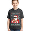 Santa Says 6 7 Numbers Meme Ugly Christmas Sweater For Kids | Unisex Boys Girls Graphic Youth T-Shirt