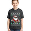 Santa Says 6 7 Meme Ugly Christmas Sweater For Kids | Unisex Boys Girls Graphic Youth T-Shirt