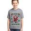Merry Blitzmas, Football Christmas Sweater Design Ugly Christmas Sweater For Kids | Unisex Boys Girls Graphic Youth T-Shirt