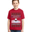 Have a Holly Jawlly Christmas, Cute Shark Ugly Christmas Sweater For Kids | Unisex Boys Girls Graphic Youth T-Shirt