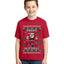 Merry Blitzmas, Football Christmas Sweater Design Ugly Christmas Sweater For Kids | Unisex Boys Girls Graphic Youth T-Shirt
