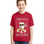 Santa Says 6 7 Numbers Meme Ugly Christmas Sweater For Kids | Unisex Boys Girls Graphic Youth T-Shirt