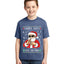 Santa Says 6 7 Numbers Meme Ugly Christmas Sweater For Kids | Unisex Boys Girls Graphic Youth T-Shirt