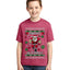 Merry Blitzmas, Football Christmas Sweater Design Ugly Christmas Sweater For Kids | Unisex Boys Girls Graphic Youth T-Shirt