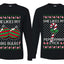 She Likes My Peppermint Stick, He Likes My Big Bulbs Sweater Girlfriend Boyfriend Gift His and Hers Matching Ugly Christmas Couple Long Sleeve Shirt