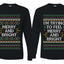 I'm Trying to Feel Merry and Bright Sweater Girlfriend Boyfriend Gift His and Hers Matching Ugly Christmas Couple Long Sleeve Shirt