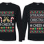 Spreading Christmas Cheer Sweater Girlfriend Boyfriend Gift His and Hers Matching Ugly Christmas Couple Long Sleeve Shirt