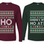 Where's My Ho At? Ho Sweater Girlfriend Boyfriend Gift His and Hers Matching Ugly Christmas Couple Long Sleeve Shirt
