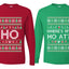 Where's My Ho At? Ho Sweater Girlfriend Boyfriend Gift His and Hers Matching Ugly Christmas Couple Long Sleeve Shirt